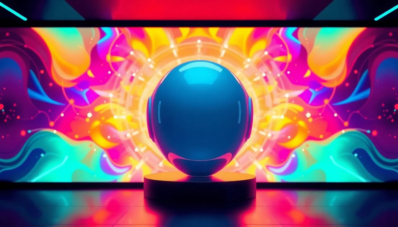 Innovative AI image generators creating stunning digital art with rich textures and colors.