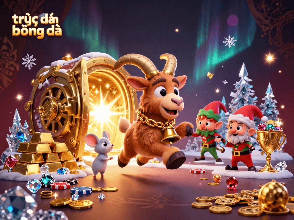 Experience trực tiếp bóng đá in style with vibrant casino chaos featuring gremlins and treasures!