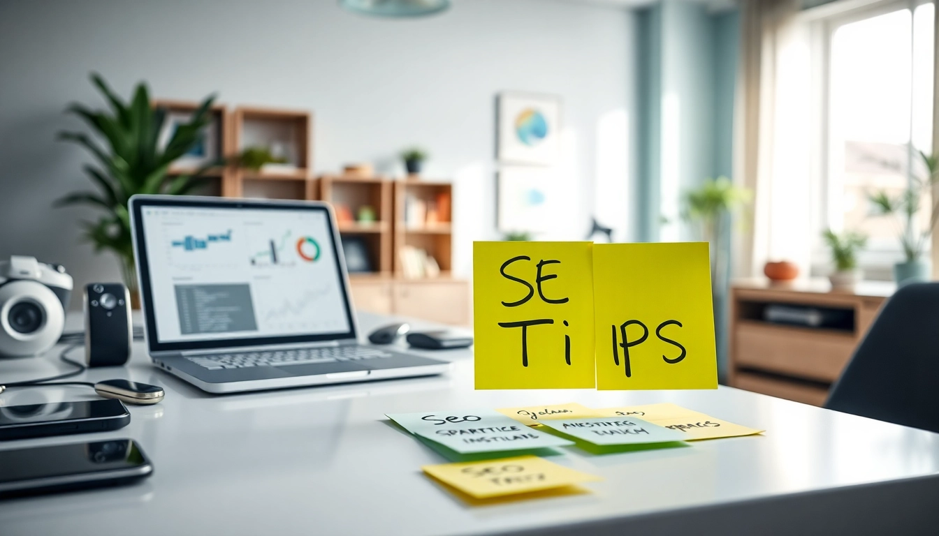 Nutzen Sie SEO Tipps für eine effektive digitale Marketingstrategie am Arbeitsplatz.