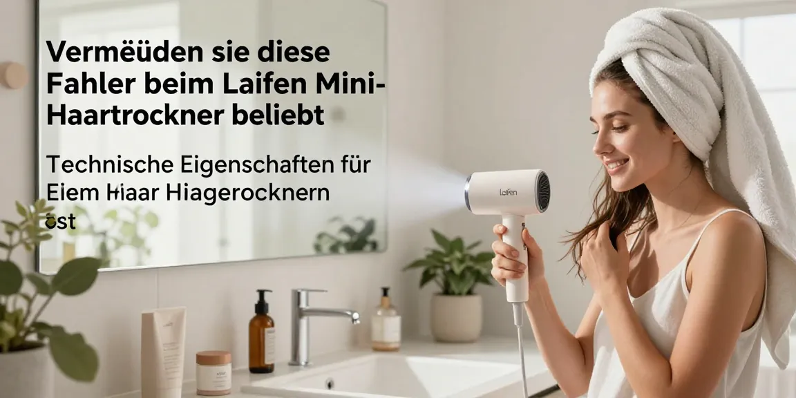 Laifen Mini haartrockner insights shown in Vermeiden Sie diese Fehler beim Laifen Mini-Haartrockner für Ihr Haarpflege-…