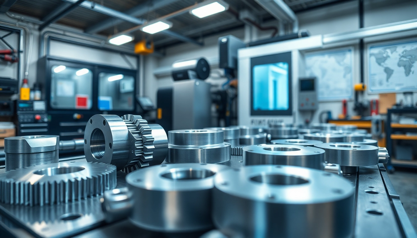 Präzise cnc frästeile in einer modernen Werkstatt, zeigen handwerkliches Können und innovative Techniken.