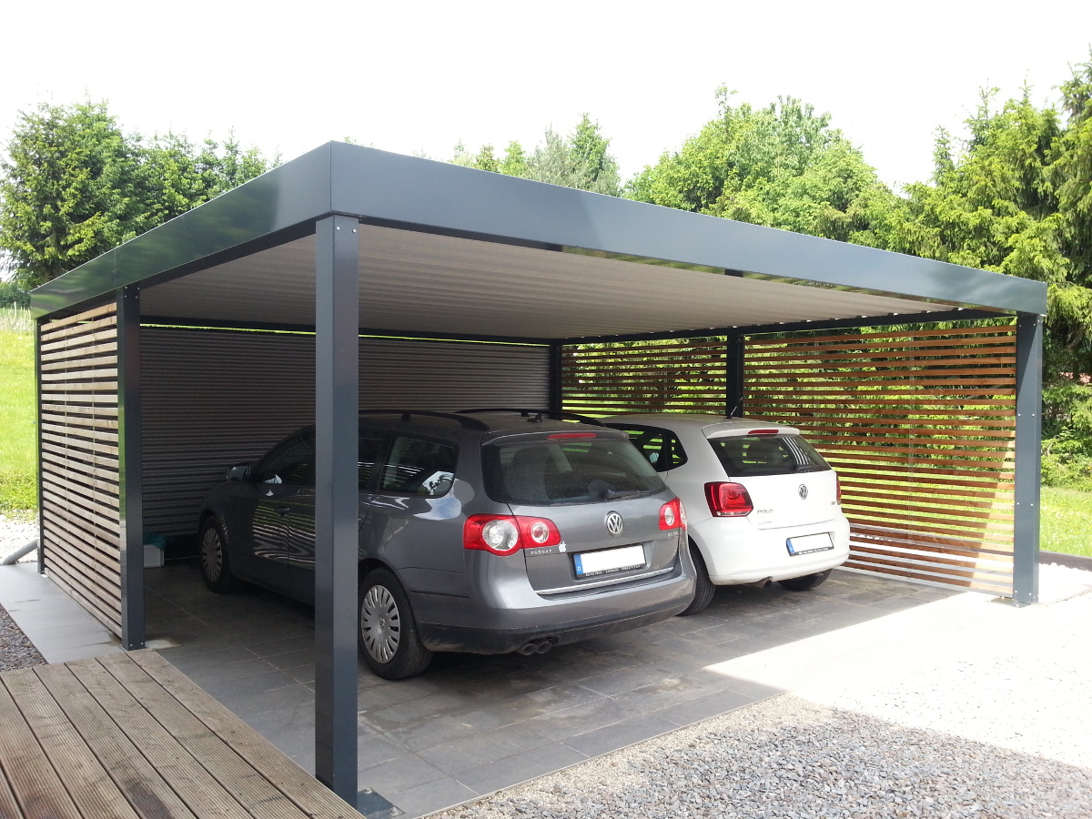 Pflegeleicht und stabil: Der wartungsarme Alu Carport