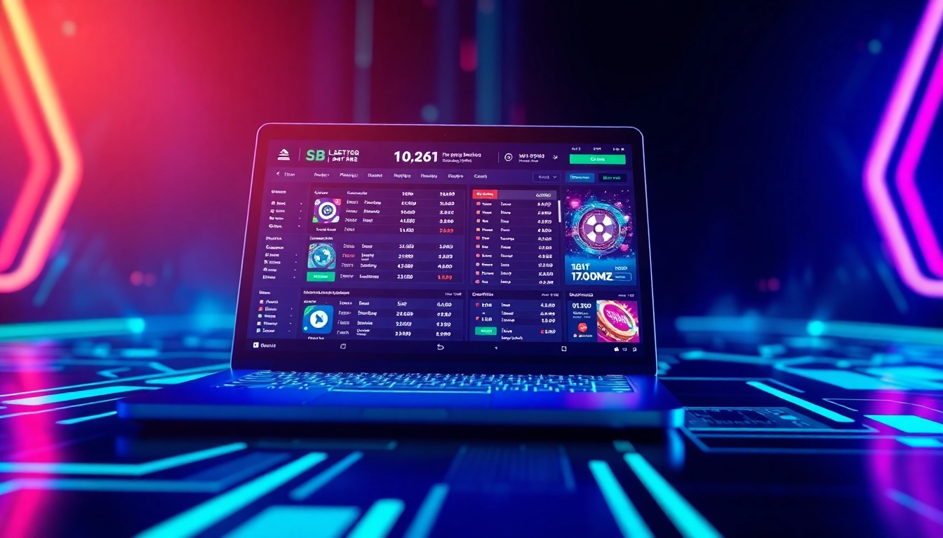 Review the features of online neue wettanbieter with a dynamic digital betting interface displayed.