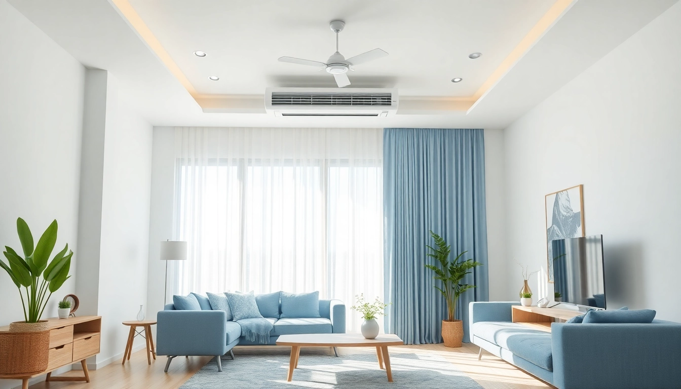 Efficient Klimaanlage kaufen for a comfortable living space with modern design and bright ambiance.