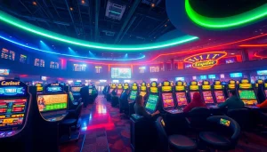 Wettende im eleganten Wettumfeld beim Wetten ohne Limit, das Spannung und Luxus ausstrahlt.