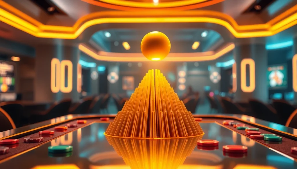 Spielen Sie Plinko und erleben Sie die spannende Kugelaction in einem modernen Casino-Setting.