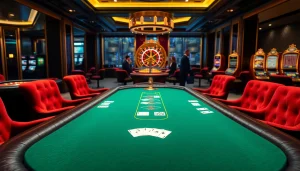Người chơi tham gia tại bàn casino sang trọng và tận hưởng trải nghiệm https://luck8.com.