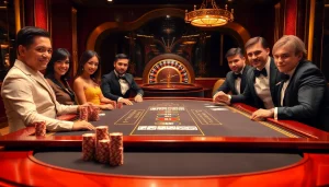 Experience high-stakes gaming at https://rr88rd.com/ with luxurious blackjack, poker chips, and roulette ambiance.